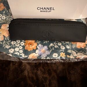 Chanel Black Makeup Bag